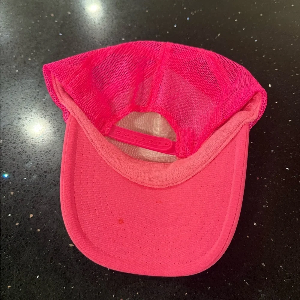 Pink and White Sigma Kappa Hat